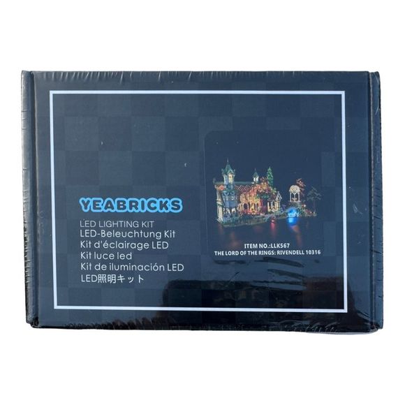 No Brand Toys Yeabricks Led Lighting Kit For Lego Lord Of The Rings